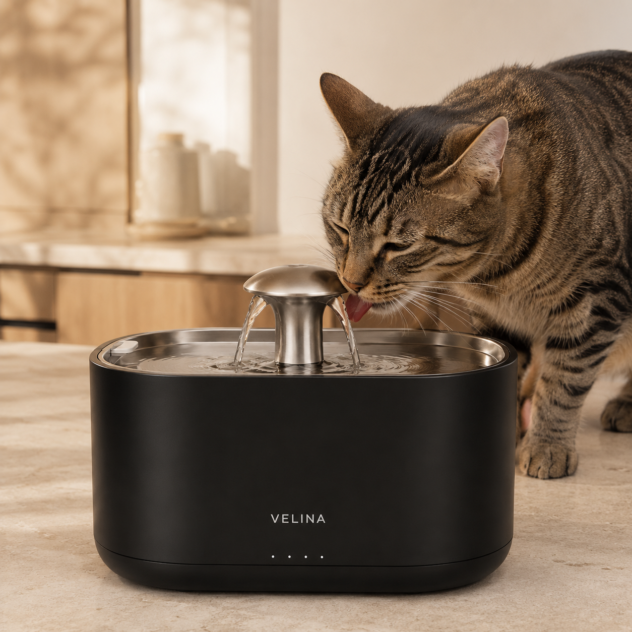 VELINA Flow — Purer water, every day.
