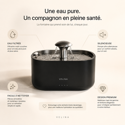 VELINA Flow — Purer water, every day.