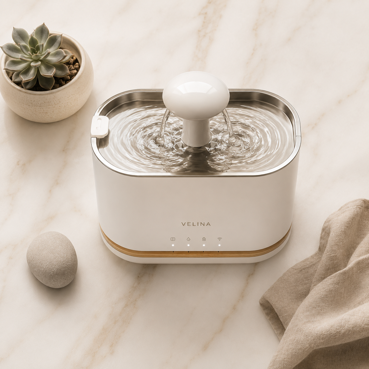 VELINA Flow — Purer water, every day.