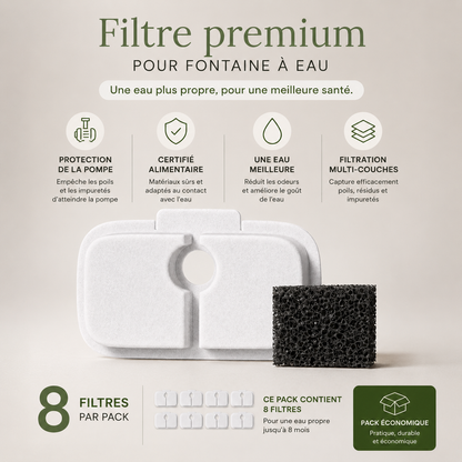 Pack de 8 filtres — Velina Flow
